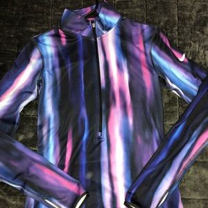 Nike 3/4 zip Dri Fit
